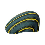 kangol flatcap 504 resort stripe celestial teal multi