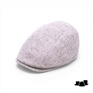 alfonso deste ivy pet john linnen en zijde gemeleerd beige en bruin