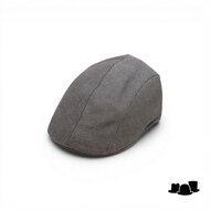 jos van dijck ivy pet split katoen denim groen