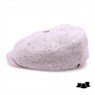 alfonso deste ballonpet kyoto linnen en zijde gemeleerd beige en bruin