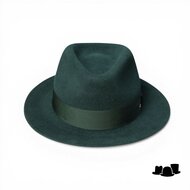 panizza traveller trento haarvilt smaragd groen