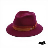 panizza traveller trento haarvilt kersenrood