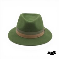 panizza traveller trento haarvilt matcha groen