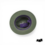 panizza traveller trento haarvilt matcha groen