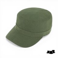 fiebig army cap katoen olive groen