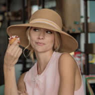 bronte zomerhoed francis cellulose mix camel