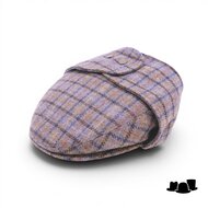 alfonso deste bugatti holmes pet beige ruit blauw rood oker