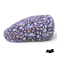portaluri ivy pet split katoen floral blauw