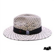 alfonso deste fedora panama chicago 2tone ice blue