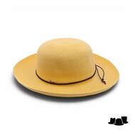 bronte flaphoed anna cellulose mango geel