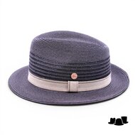 mayser fedora maleo hennep bandstro zwart