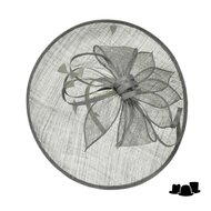 seeberger fascinator disc wanda sinamay  pine green
