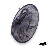 seeberger fascinator disc wanda sinamay zwart