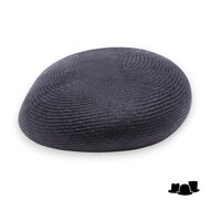 weba hats pillbox baret milou zwart