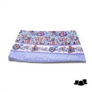 onkar zomer sjaal en pareo indira botanical dessin green and blue