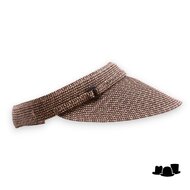 jos van dijck visor paperbraid dora beige en zwart