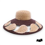 jos van dijck flaphoed marbella stro naturel bruin