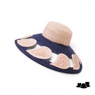jos van dijck flaphoed marbella stro naturel navy