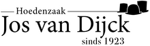 jos van dijck hoge hoed stro met birdcage naturel en wit