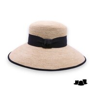 jos van dijck flaphoed madeleine raffia crochet