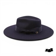 fernandez y roche fedora worden straight brim wolvilt black