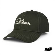 stetson baseball cap classic lettering groen