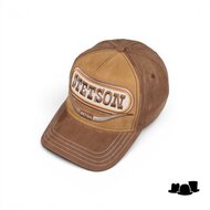stetson trucker cap buffalo horn brown