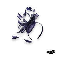 eigen atelier bespoke fascinator mini disc arfilia navy