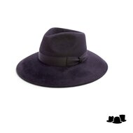 jos van dijck fedora 493 velour haarvilt lilly black