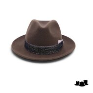 tesi fedora regina wol en haarvilt blend bruin