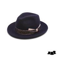 tesi fedora regina wol en haarvilt blend zwart