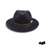 tesi fedora regina wol en haarvilt blend zwart