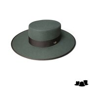 fernandez y roche matador bolero straight brim wolvilt groen