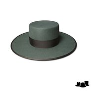 fernandez y roche matador bolero straight brim wolvilt groen