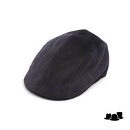 jos van dijck ivy pet split corduroy zwart