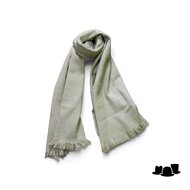 jos van dijck sjaal alpaca wol khaki groen
