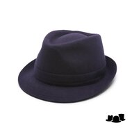 jos van dijck trilby wolmix zwart
