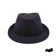 jos van dijck trilby wolmix zwart