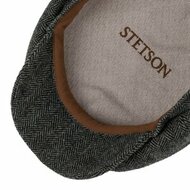 stetson newswboy cap hatteras woolrich herringbone sage green