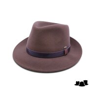 mayser denver outdoor crushable woolfelt trilby camel bruin