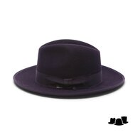 panizza fedora napoli premium wolvilt zwart
