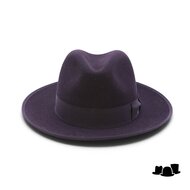 panizza fedora napoli premium wolvilt zwart