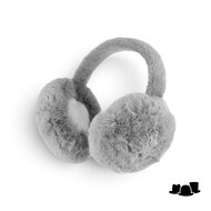 fiebig earwarmers faux fur light grey