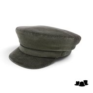 portaluri schipperspet corduroy katoen donkergroen