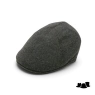 jos van dijck ivy pet six panel wol gemeleerd groen