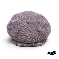 city sport ballonpet 121 harris tweed visgraat taupe