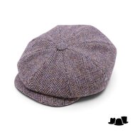 city sport ballonpet 121 harris tweed visgraat taupe