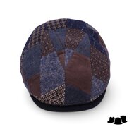 alfonso deste ivy pet john wol patchwork gedempt blauw 