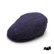 city sport ivy pet 92 scheerwol visgraat spikkel blauw multi 