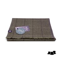 city sport sjaal british tweed ruit groen bruin